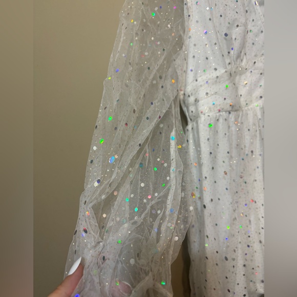 DOUBLE CRAZY Fairy Princess Sparkly Sequin Dress - Picture 3 of 8